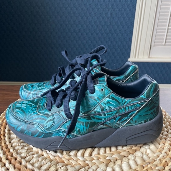 Men’s Puma x House of Hackney trinomic R698 size 8 Colourful Athletic Running - Picture 6 of 6